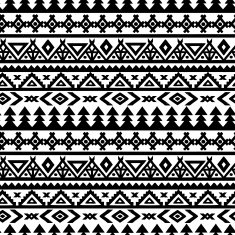 Aztec seamless pattern N66