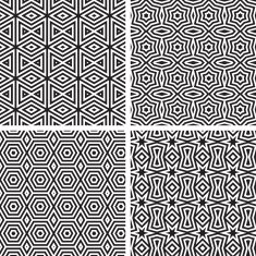 Geometric Ornaments Pattern Set