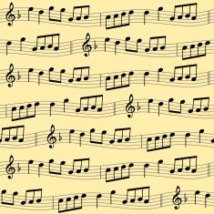 Musical Note Pattern free image download