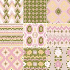Central Asian Patterns (IKAT) N2