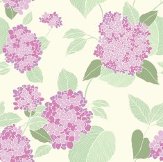 Seamless pattern with flowers lilac N9