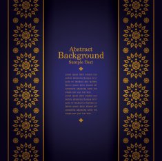 Asian tradition art pattern cover design N2