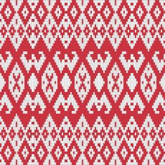 Ethnic textile ornamental seamless pattern