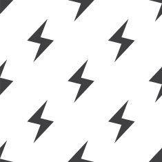 lightning vector seamless pattern