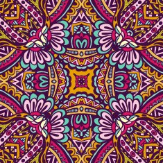 Vector Ethnic Abstract Seamless pattern N2