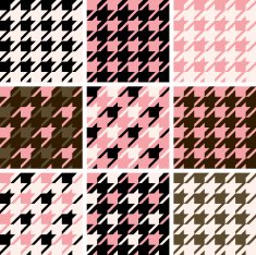 Houndstooth Chick (Seamless) N2