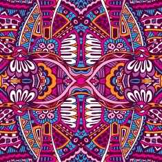 Abstract festive ethnic tribal pattern N2