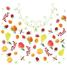 ornament based on fruits N4