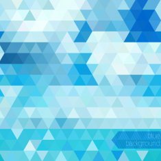 Blue abstract geometric background N3