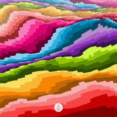 Abstract colorful background Mosaic vector illustration N2