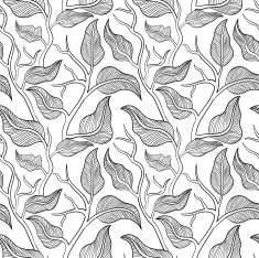Leaves seamless pattern N13