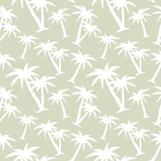 Seamless pattern with coconut palm trees N6