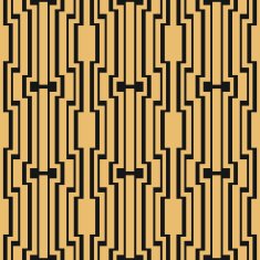 Art Deco seamless vintage wallpaper pattern N7
