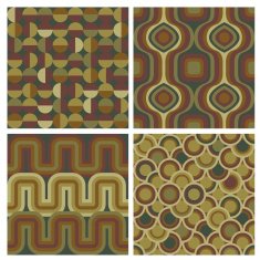seamless retro wallpaper tiles N2