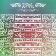 Bright traditional Indian ornament