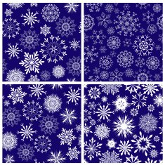 seamless snowflakes background N2