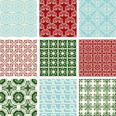 Set of Christmas patterns N2