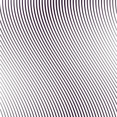 Moire pattern monochrome background with trance effect Optical