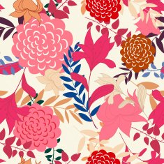 Seamless floral background N234