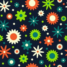 Seamless Floral Pattern N1064