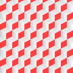 Isometric cube abstract background