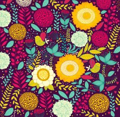 Beautiful floral background N27