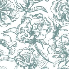 floral seamless pattern N407