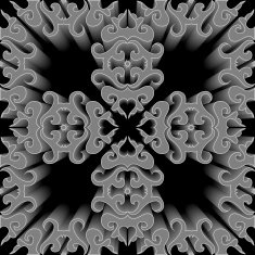 seamless ornament pattern N6