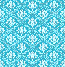 seamless damask pattern N63