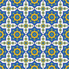 seamless retro pattern N60