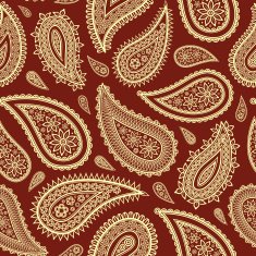 pattern with paisley N8