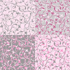 Seamless floral texure