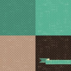 Seamless abstract retro pattern Stylish grunge background N3