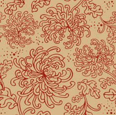 floral seamless pattern N410