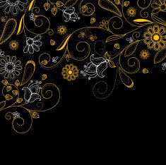 Floral background N688
