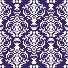 Baroque seamless pattern vector illustration