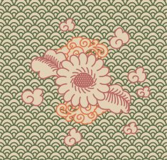 Background China ornament N2