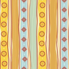 Tribal yellow pattern N2