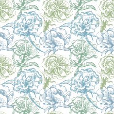 floral seamless pattern N415
