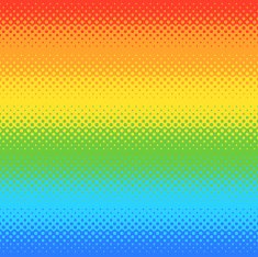 Five-Color Halftone Blend