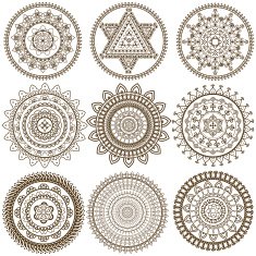 Mehandi Mandala design