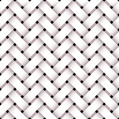 monochrome braided pattern
