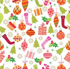 Christmass seamless pattern