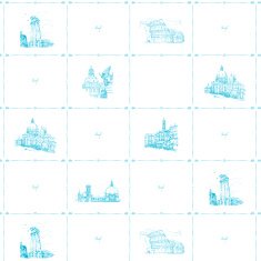italian pattern illustration