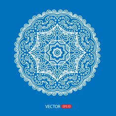 Ornamental round lace N3