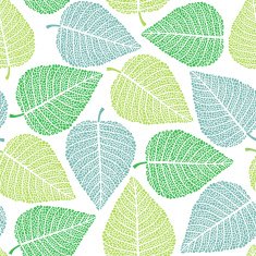 Fresh green leaves seamless background N2