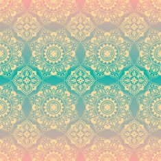 elegant seamless oriental ornament