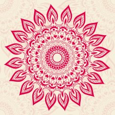Ornamental round pattern N5