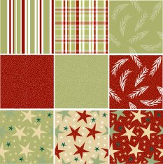 Christmas background tile collection