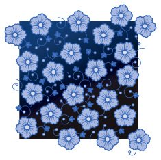 Flower pattern N69
